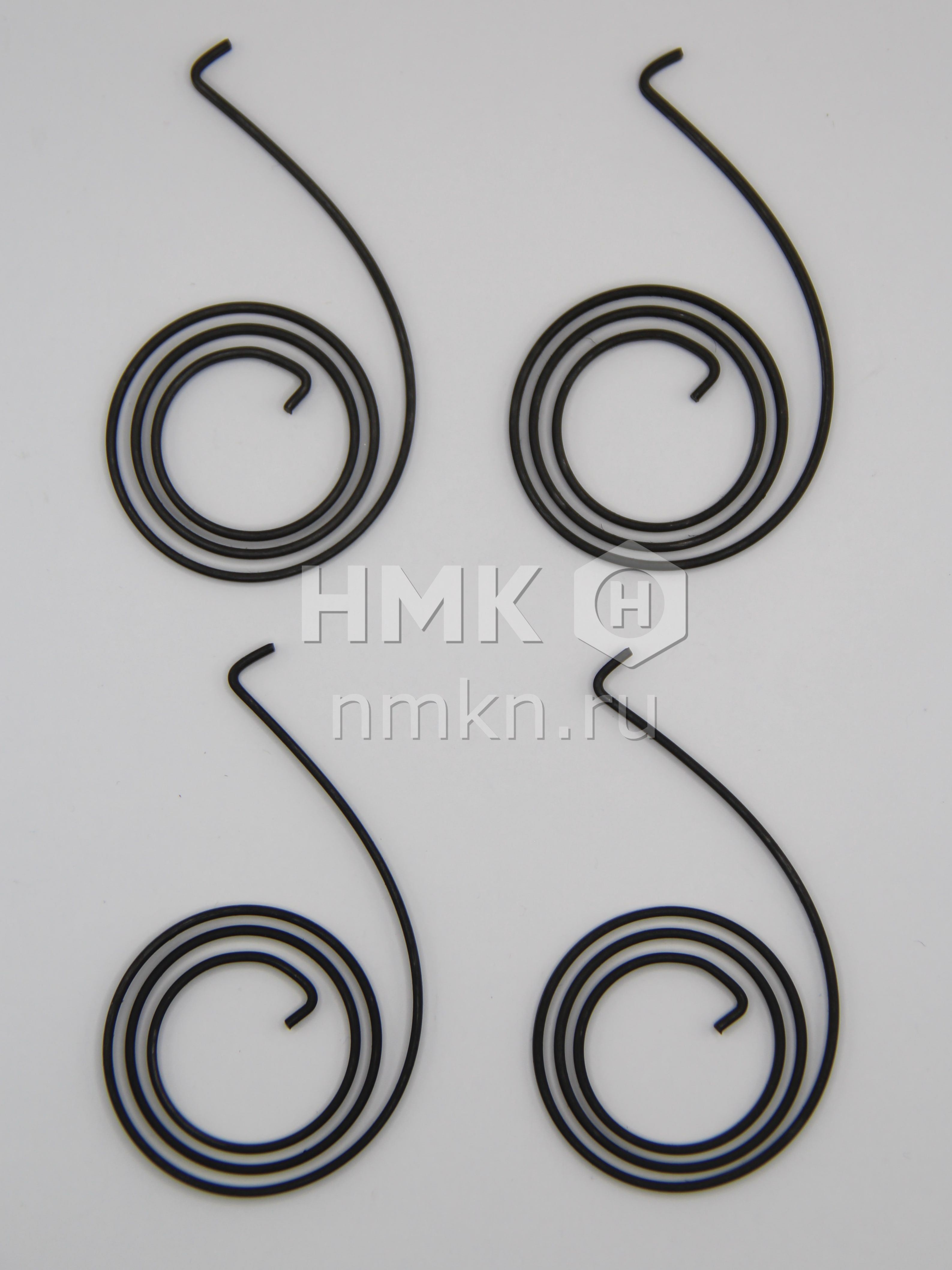 Комплект пружин для дверной ручки 30х18х1 загиб 6мм (вынос загиба 26мм) - 4 шт. Комплект пружин для дверной ручки 30х18х1 загиб 6мм (вынос загиба 26мм) - 4 шт.