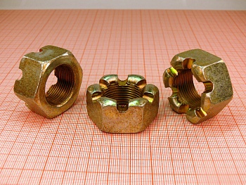 гайка 00000-0853514-009 п29 м24х1.5 корончатая рулевых тяг  в Нижнем Новгороде